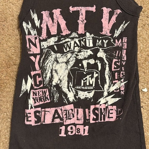 women’s mtv tank - Picture 2 of 2